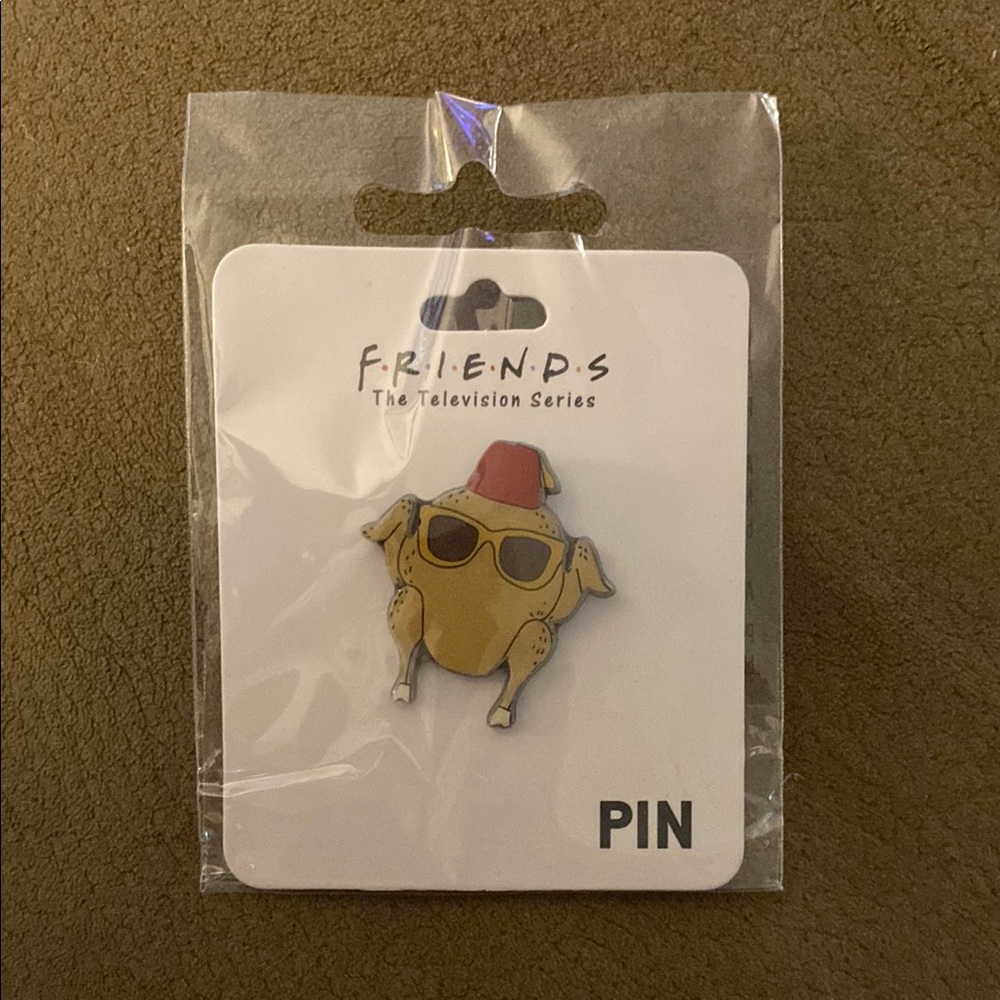 Buckle-Down Friends Turkey Pin - Yellow and Red